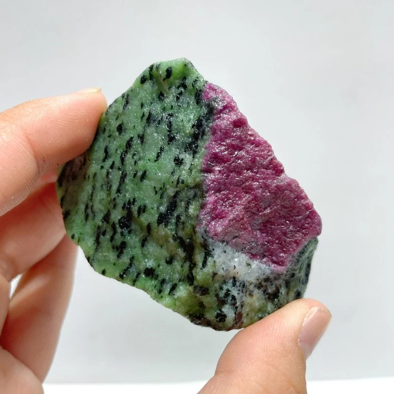 26 Pieces Raw Ruby Zoisite Specimen For Collection - Image 4