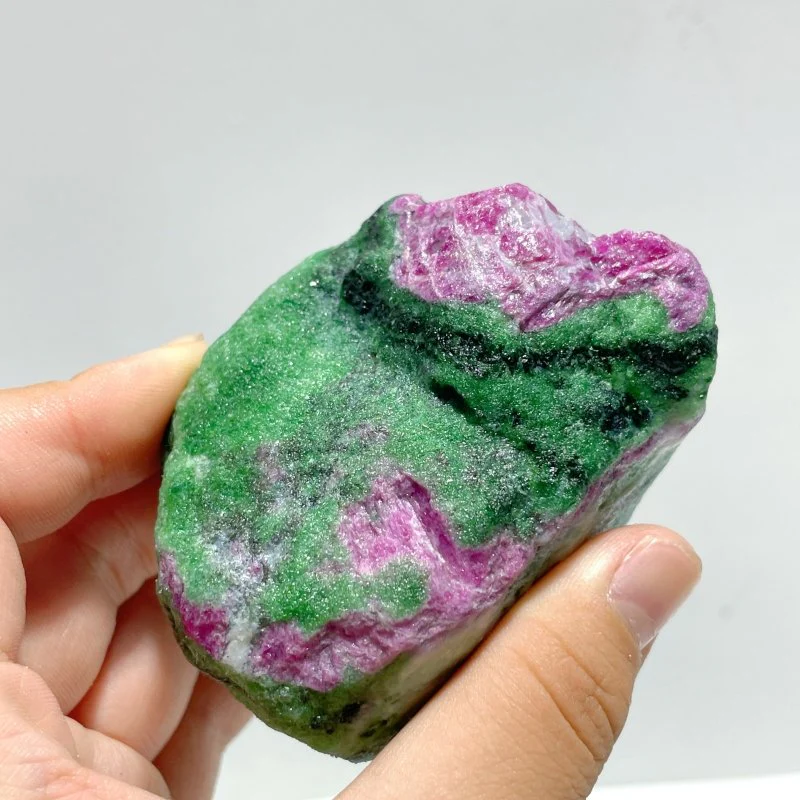 26 Pieces Raw Ruby Zoisite Specimen For Collection - Image 5