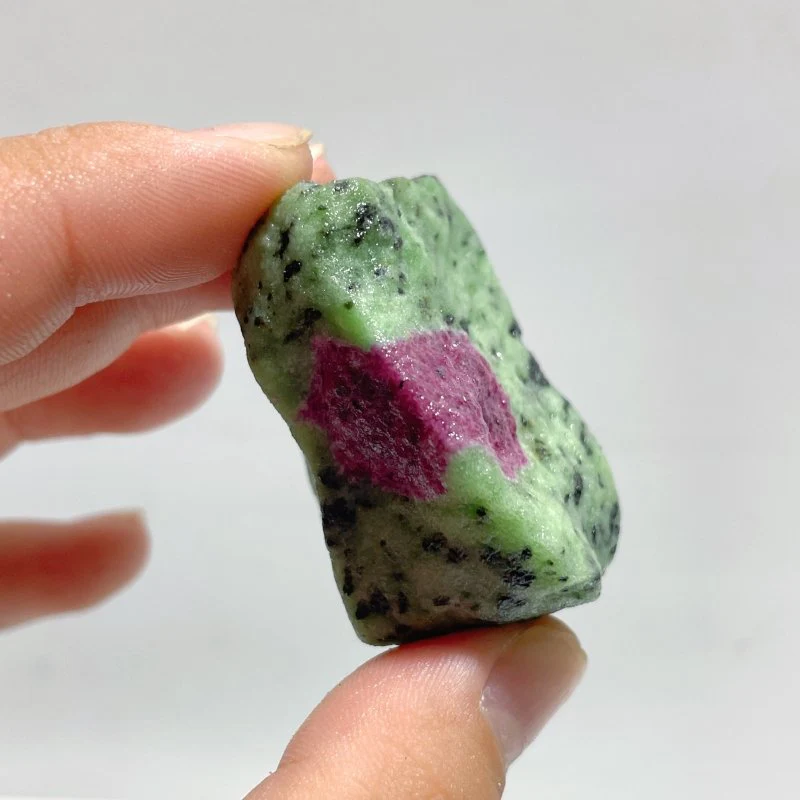 26 Pieces Raw Ruby Zoisite Specimen For Collection - Image 6