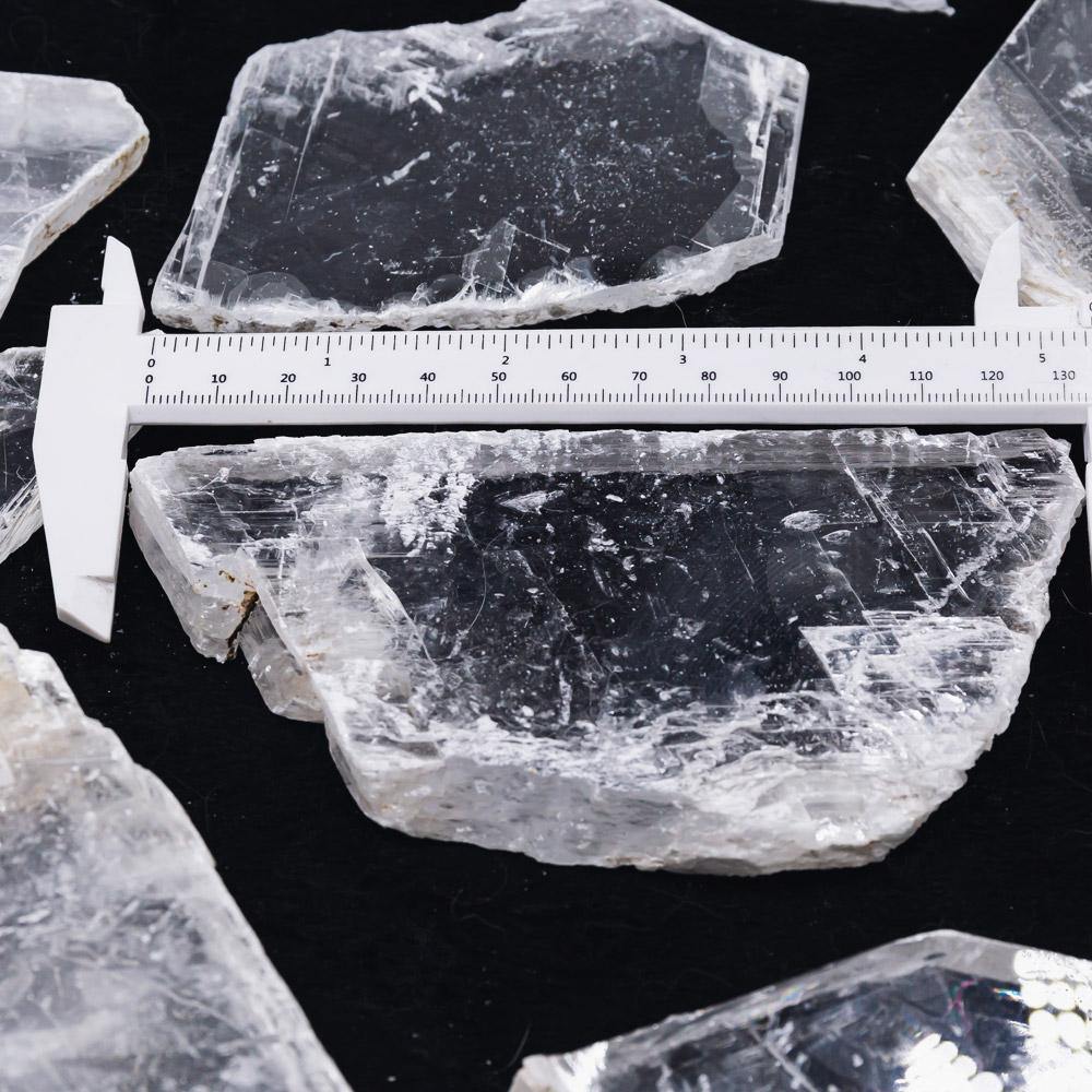 Raw Natural Selenite Rough Wholesale - Image 4