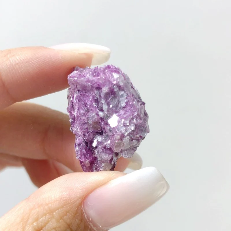 10.2lbs Raw Spark Purple Lepidolite Specimen - Image 2