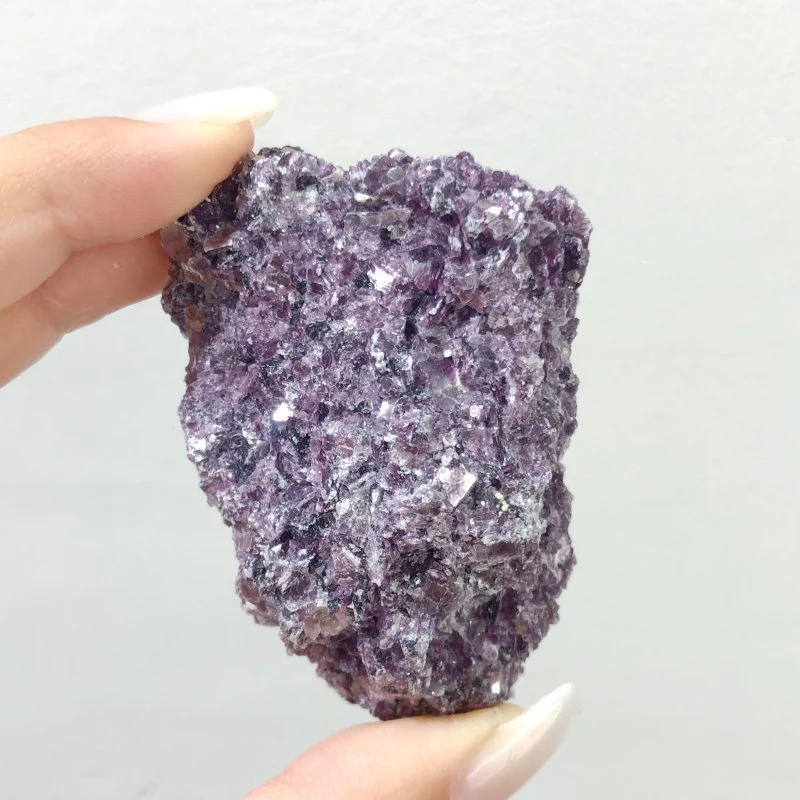 10.2lbs Raw Spark Purple Lepidolite Specimen - Image 3