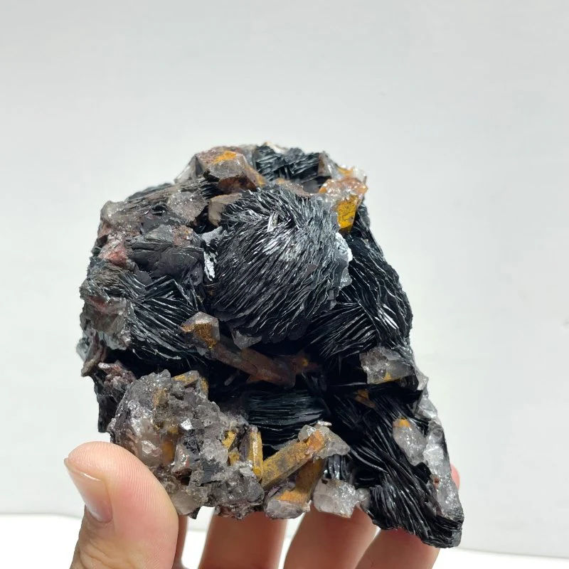 3 Pieces Raw Specularite Crystal Specimen Specular Hematite - Image 5