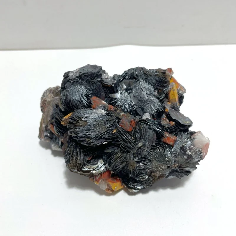 2 Pieces Raw Specularite Crystal Specimen Specular Hematite Specimen For Collection - Image 2