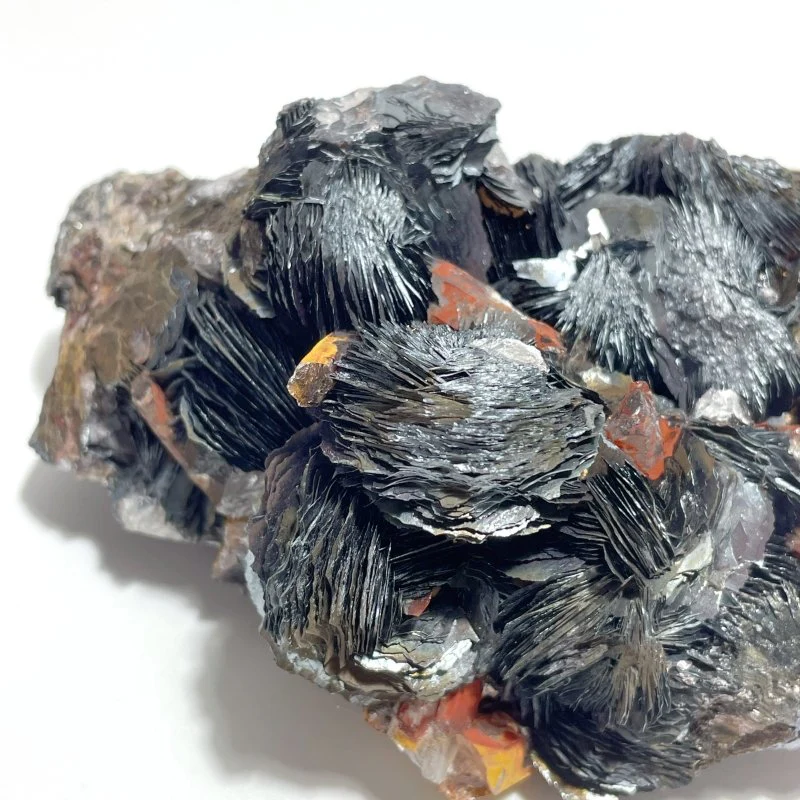 2 Pieces Raw Specularite Crystal Specimen Specular Hematite Specimen For Collection - Image 6