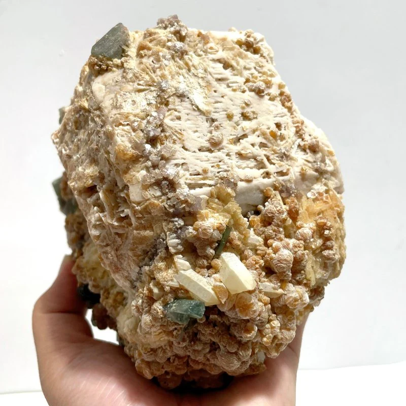 2 Pieces Raw Green Tourmaline Specimen - Image 4