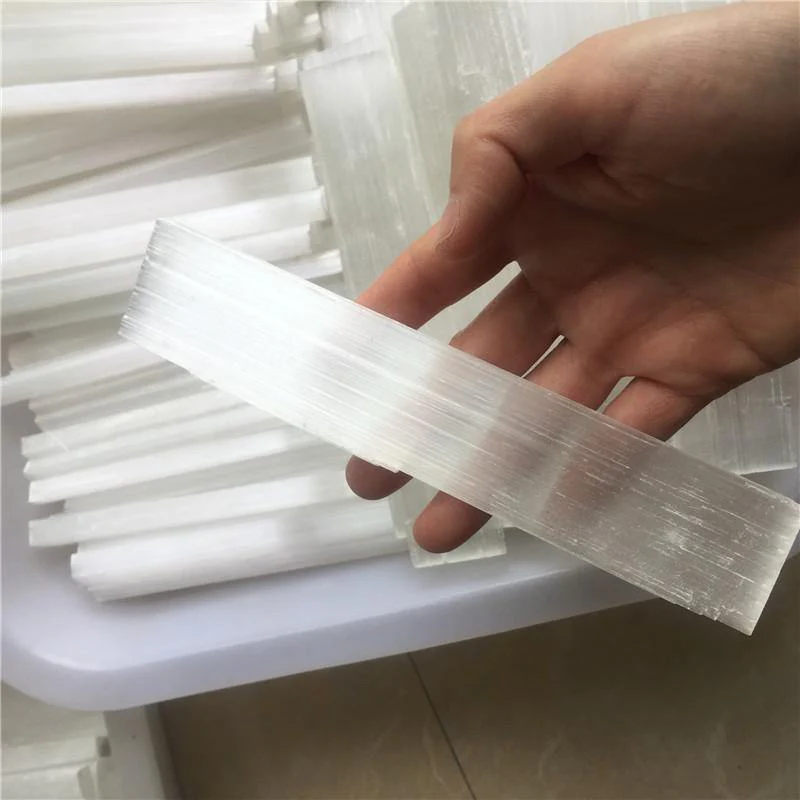 Raw Rectangle Selenite Sticks Wholesale - Image 5