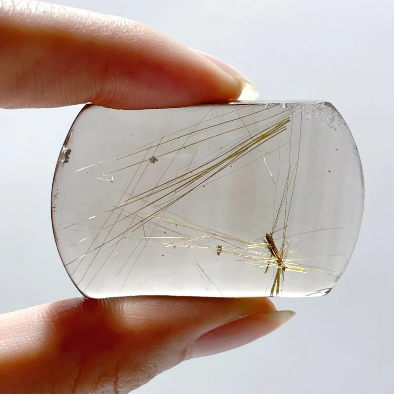 2 Pieces High Quality Clear Rutile Quartz - Image 2