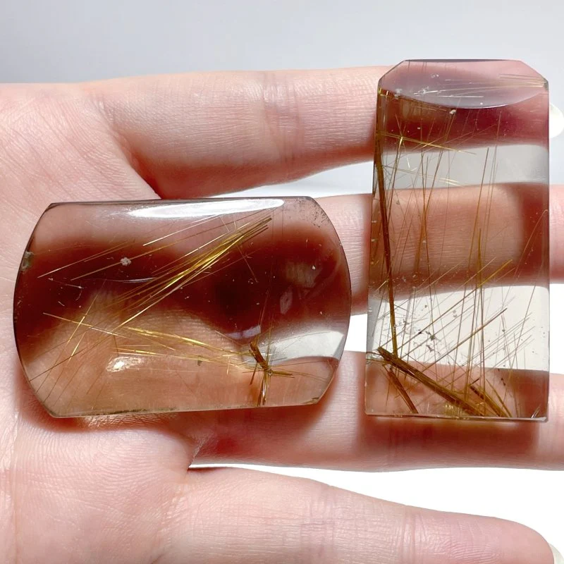 2 Pieces High Quality Clear Rutile Quartz - Image 4
