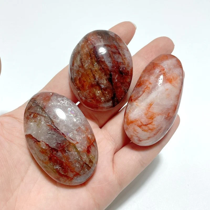 Beautiful Fire Quartz Tumbled/Palm Wholesale - Image 6