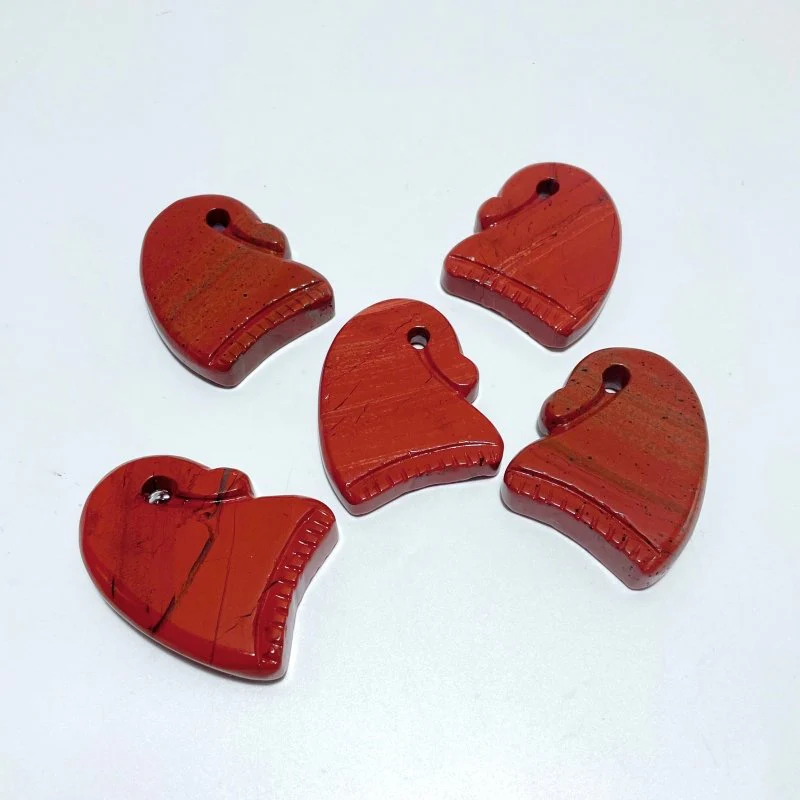 Red Jasper Gloves And Hat Christmas Carving Wholesale - Image 8