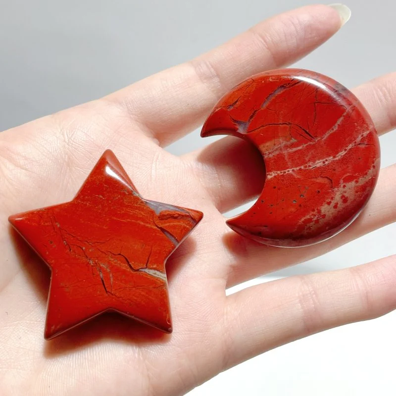 Red Jasper Moon And Star Wholesale - Image 6