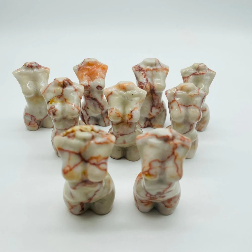 Red Line Stone Marble Goddess Carving Wholesale - Image 2