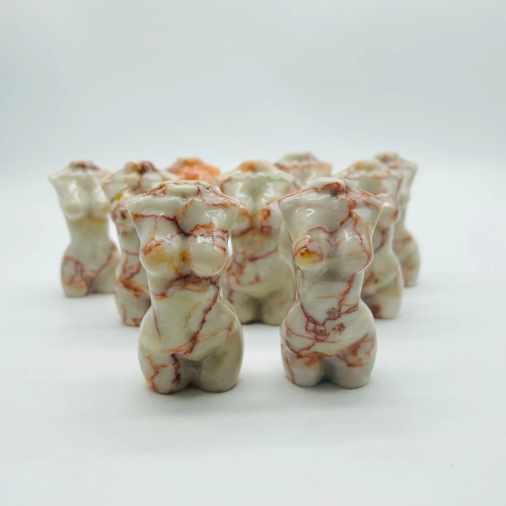 Red Line Stone Marble Goddess Carving Wholesale - Image 4