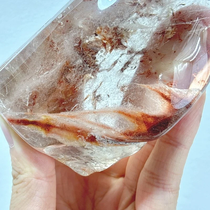 Beautiful Red Rabbit Hair Rutile Free Form - Image 3