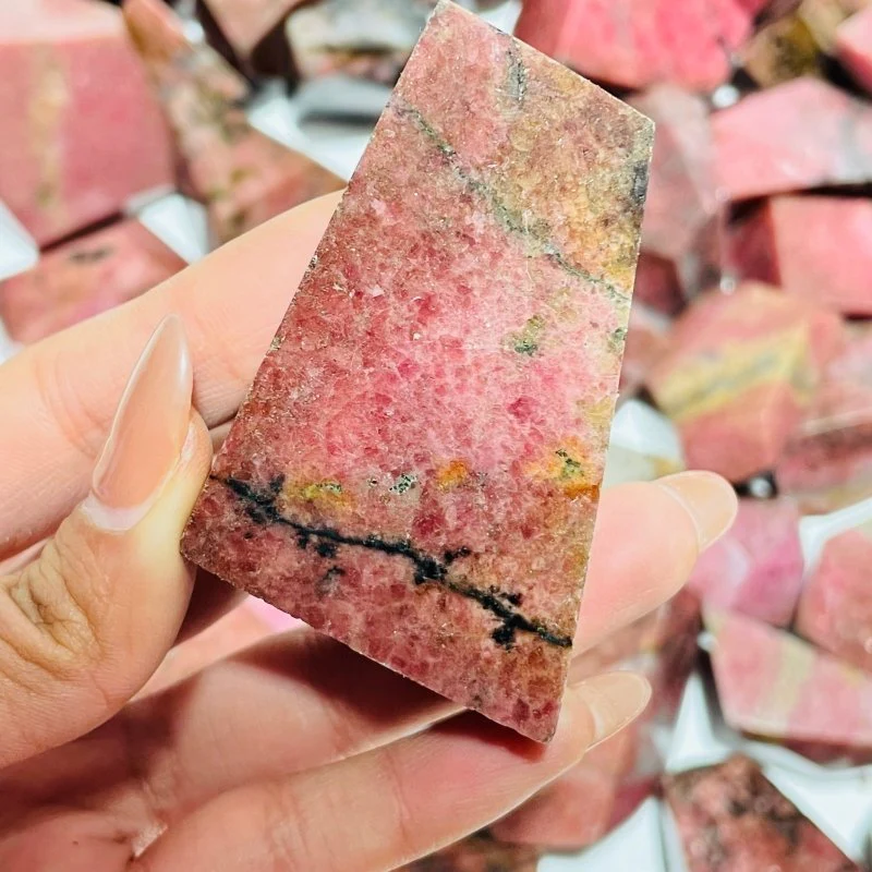 107 Pieces Red Rhodonite Free Form - Image 6