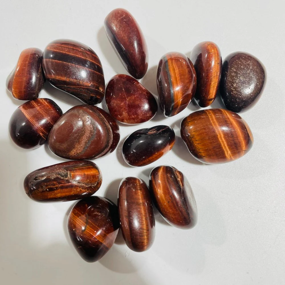 Red Tiger Eye Tumbled Wholesale - Image 2