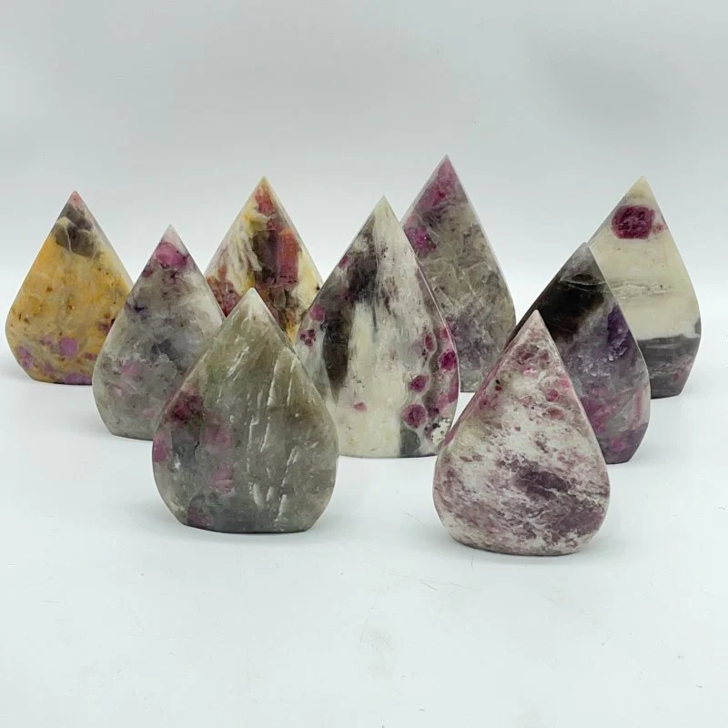 Red Tourmaline Arrow Head Shape Wholesale