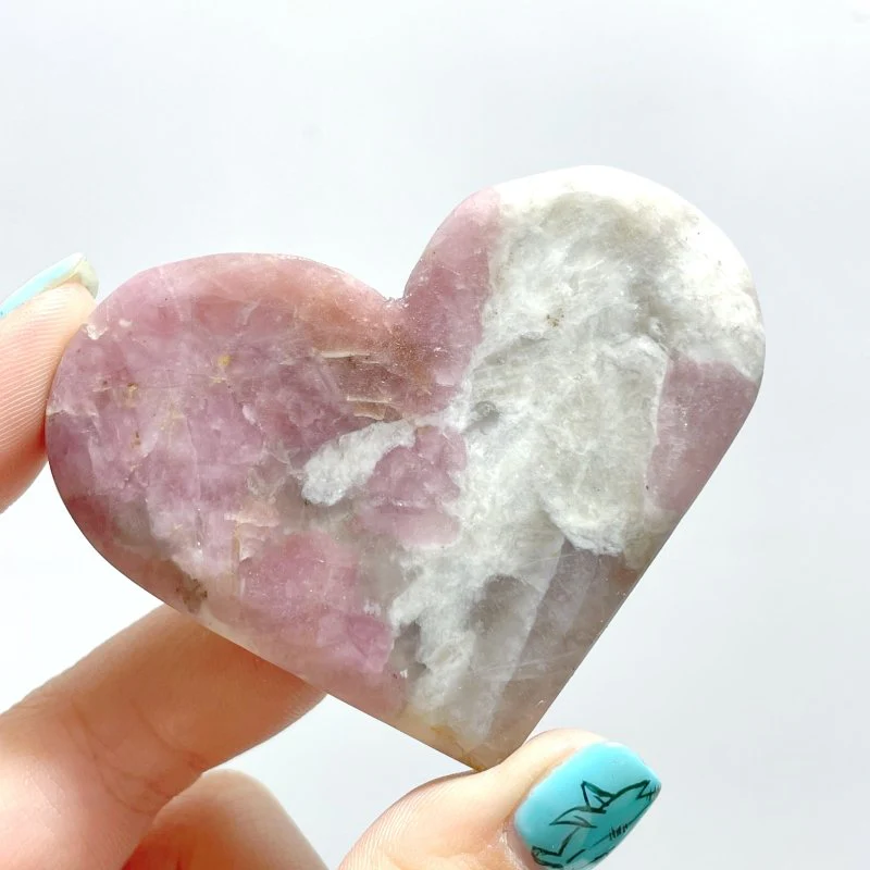 High Quality Red Tourmaline Heart Wholesale - Image 4