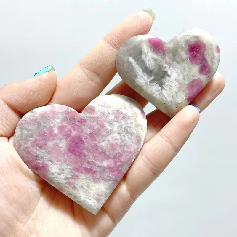 High Quality Red Tourmaline Heart Wholesale - Image 6