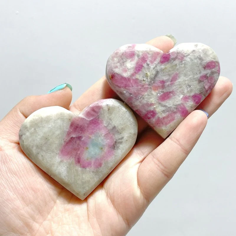 High Quality Red Tourmaline Heart Wholesale - Image 7