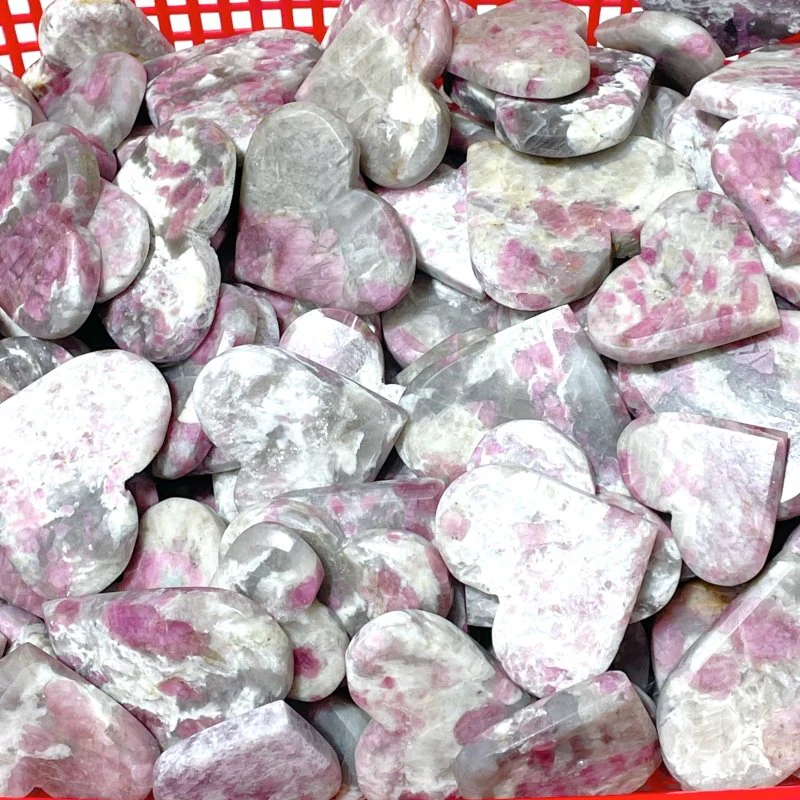 High Quality Red Tourmaline Heart Wholesale - Image 8