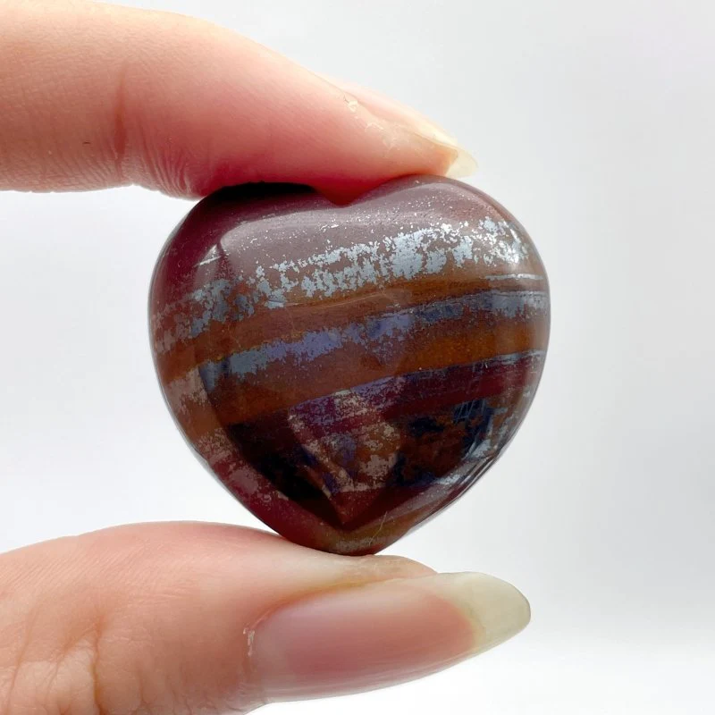 Red&Yellow Tiger Eye Mixed Iron Heart Wholesale - Image 4