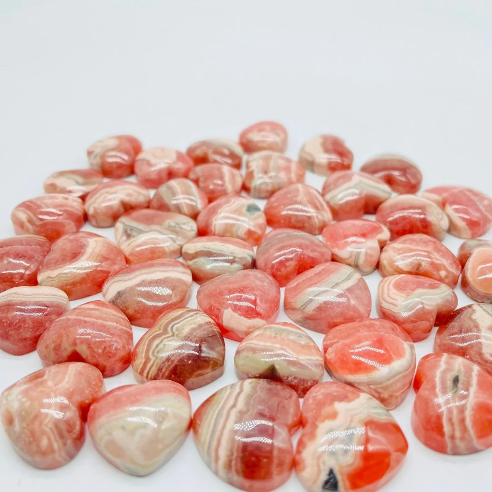 Rhodochrosite (Argentina) Heart Wholesale - Image 2