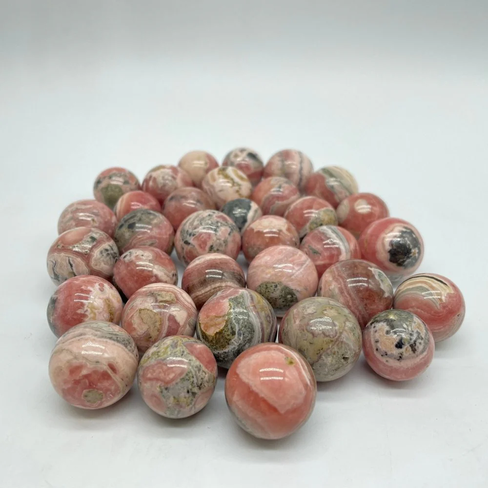 Rhodochrosite (Argentina) Sphere Ball Wholesale - Image 2