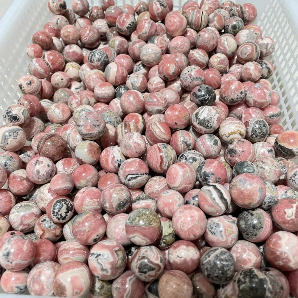 Rhodochrosite (Argentina) Sphere Ball Wholesale - Image 3