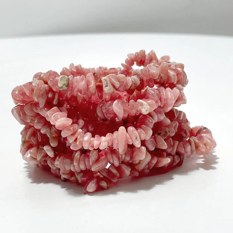 Rhodochrosite Chips Bracelet Wholesale