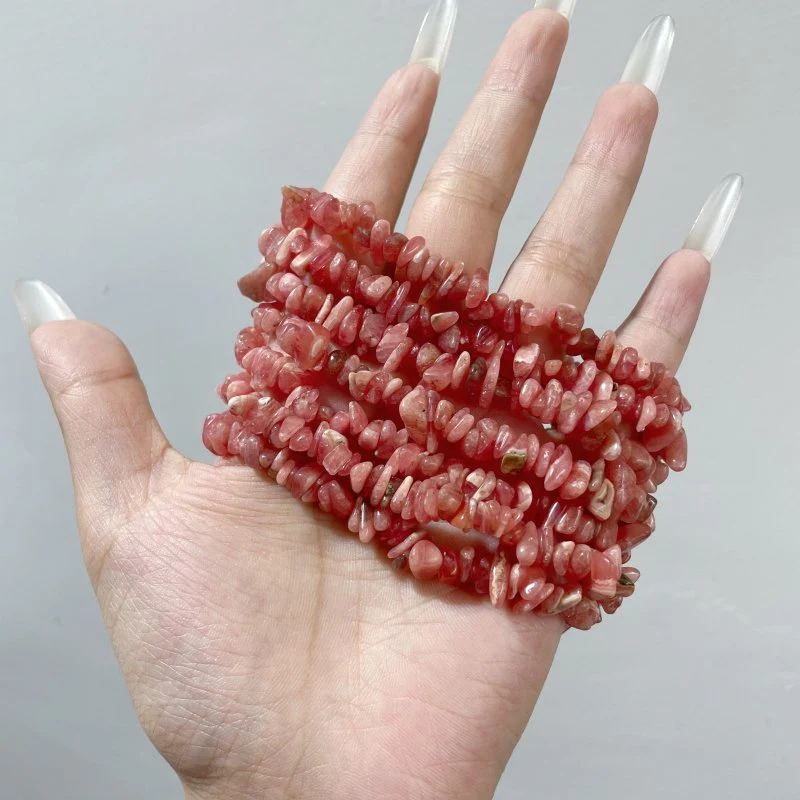 Rhodochrosite Chips Bracelet Wholesale - Image 2