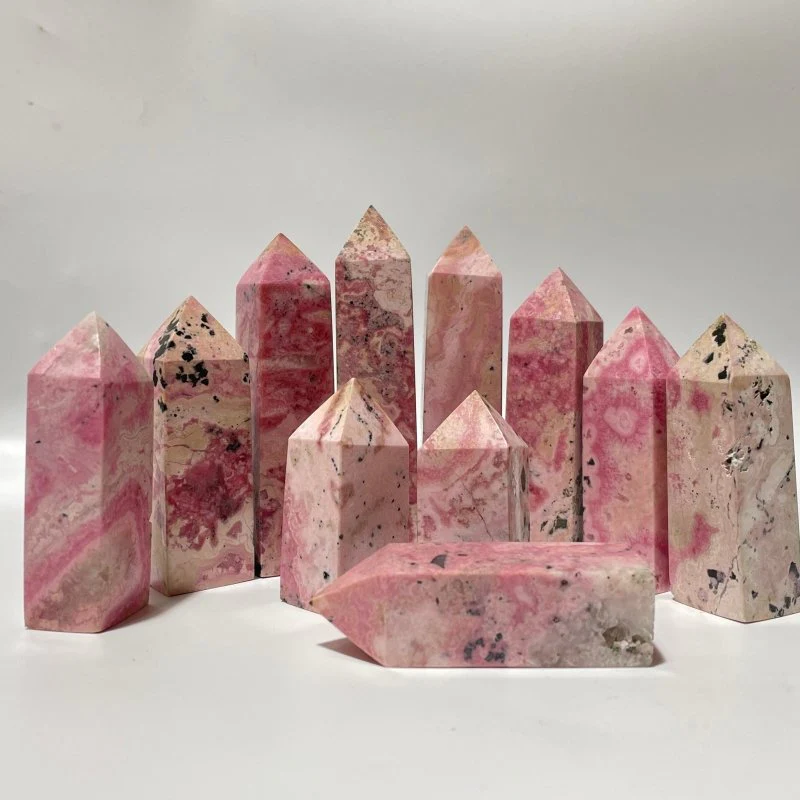 Rhodochrosite Four-Sided Tower Points Wholesale - Image 2