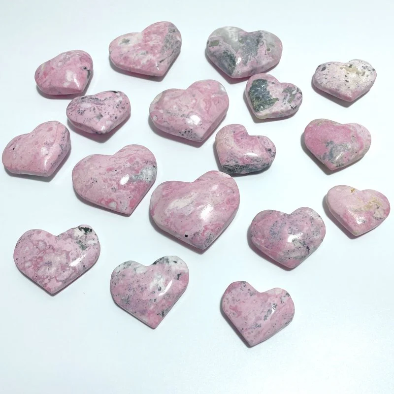 Peru Rhodonite Heart Wholesale - Image 2