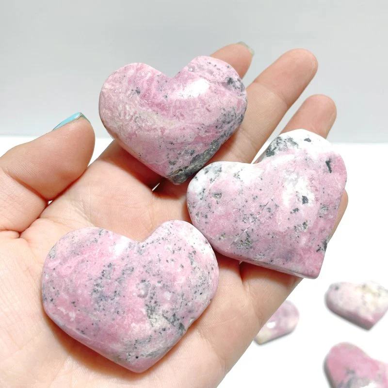 Peru Rhodonite Heart Wholesale - Image 6