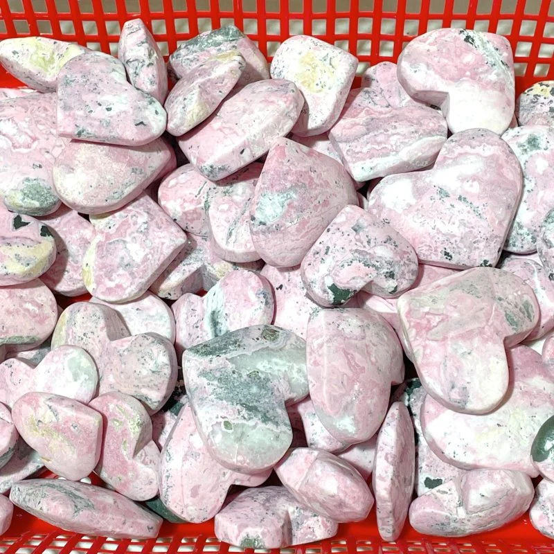 Peru Rhodonite Heart Wholesale - Image 7
