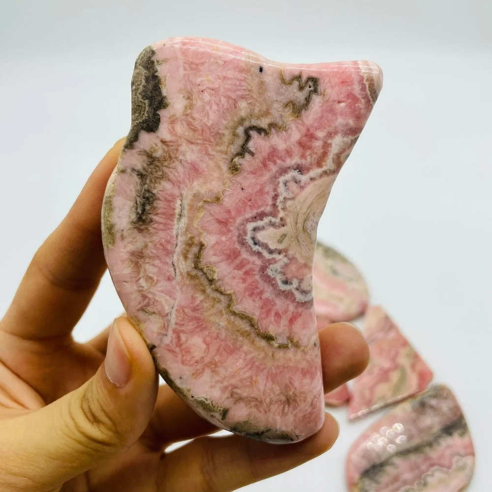 6 Pieces Small Rhodochrosite Slab - Image 2