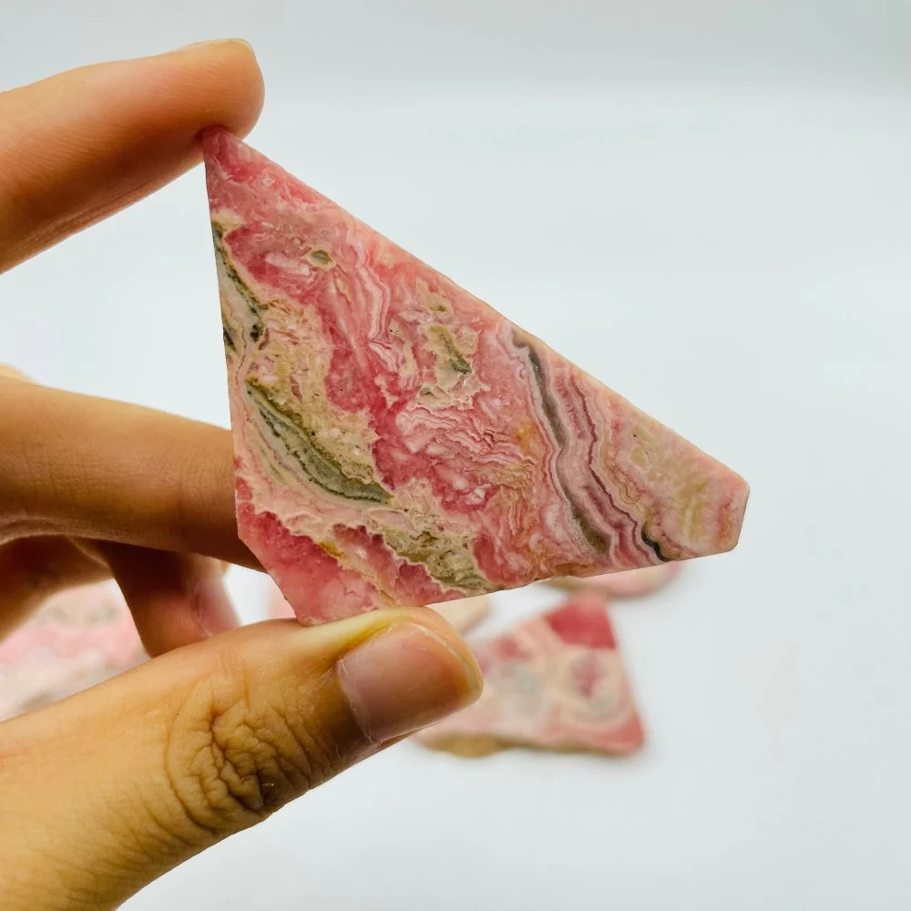 6 Pieces Small Rhodochrosite Slab - Image 3