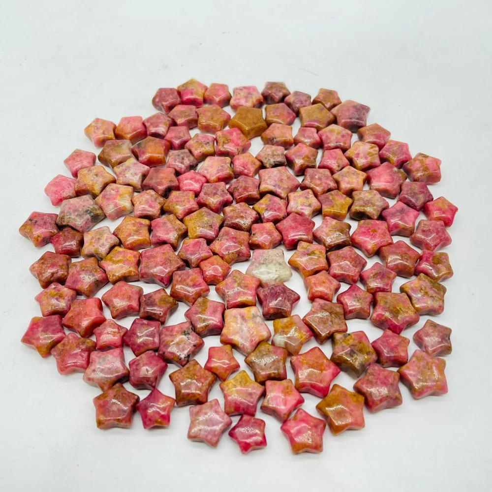 121 Pieces Mini Rhodonite Star DIY Pendant - Image 3
