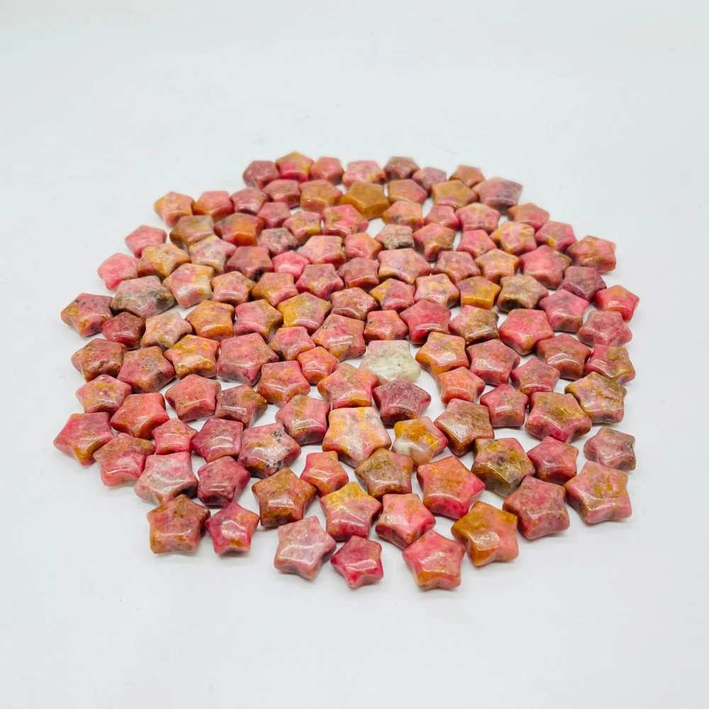 121 Pieces Mini Rhodonite Star DIY Pendant - Image 4