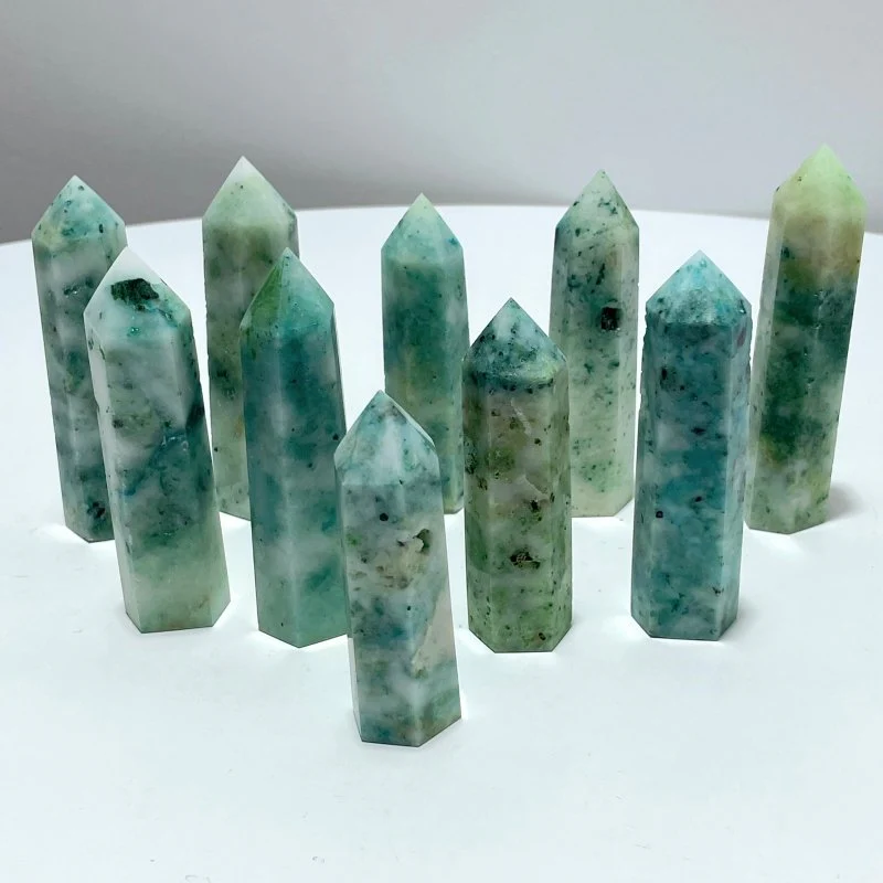 Robin Egg Blue Jasper Tower Points Wholesale