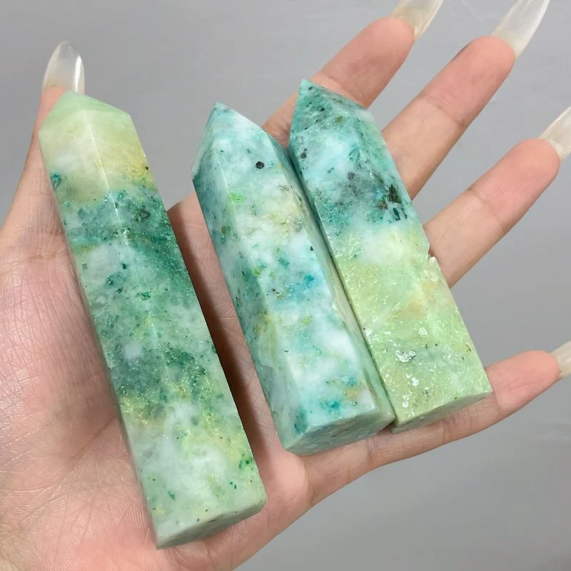 Robin Egg Blue Jasper Tower Points Wholesale - Image 3