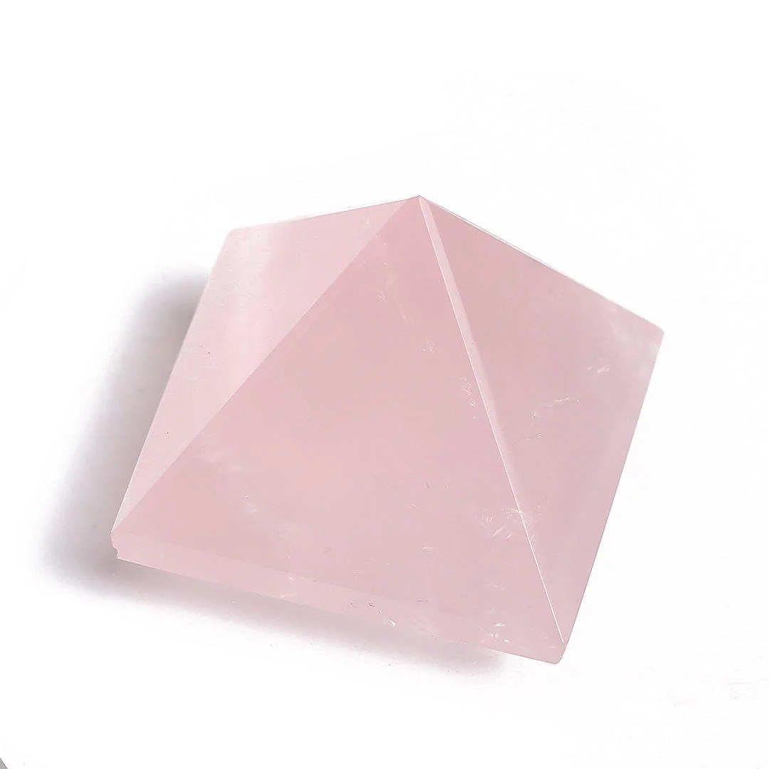 Rose Quartz Pyramid Wholesale - Image 4