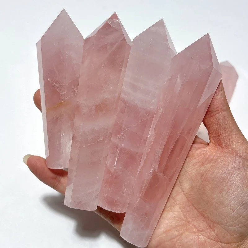 Rose Quartz Scepter Magic Wand Wholesale - Image 2