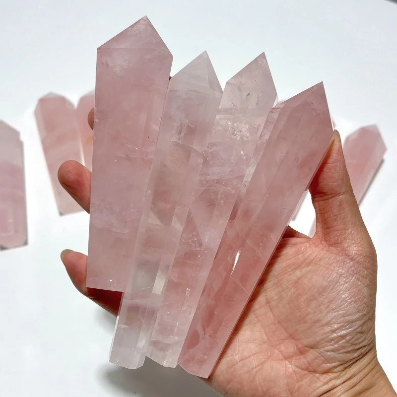 Rose Quartz Scepter Magic Wand Wholesale - Image 5