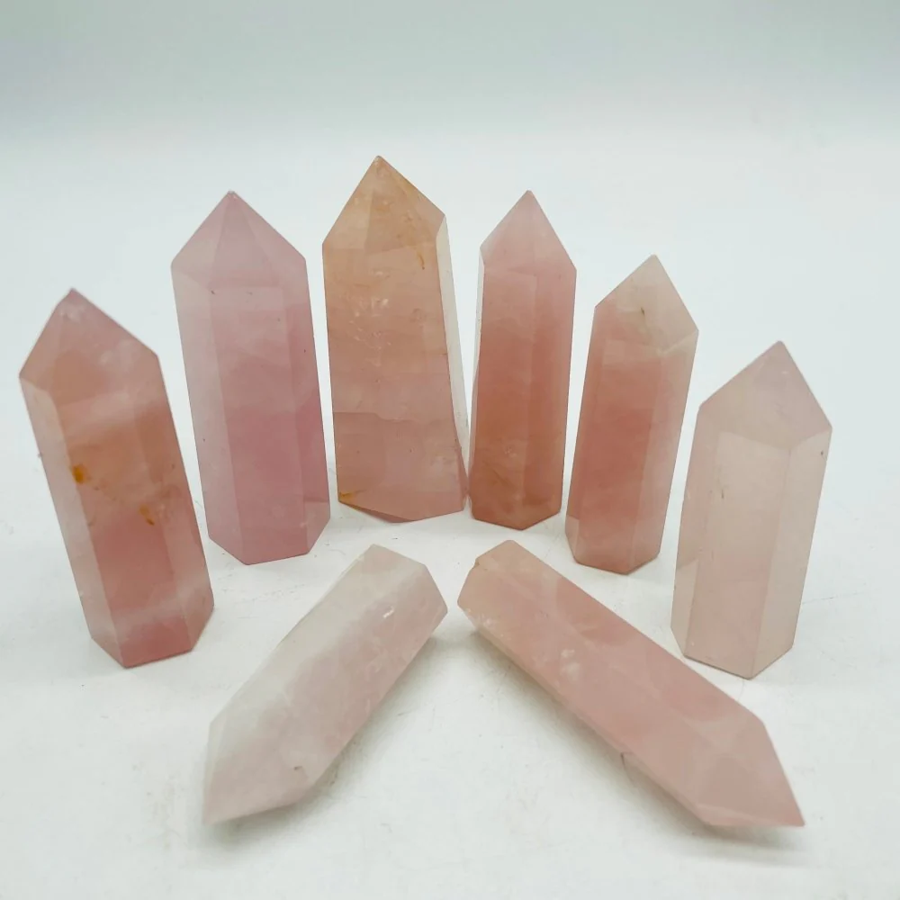 Rose Quartz Tower 1kg(2.2lbs) Wholesale - Image 3