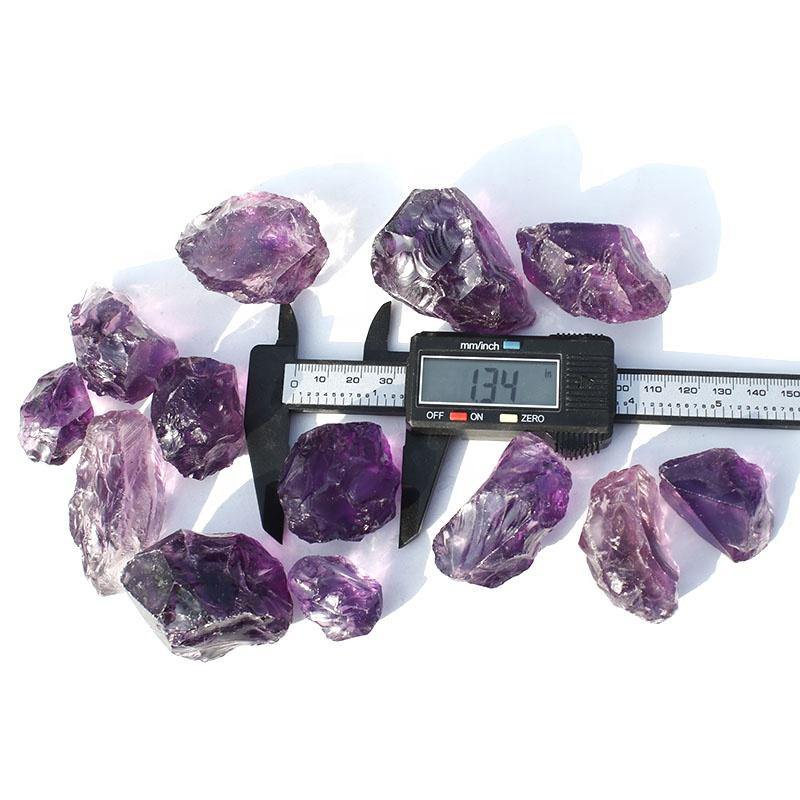 Rough Brazil Amethyst Crystal For Jewelry Making Wholesale - Image 4