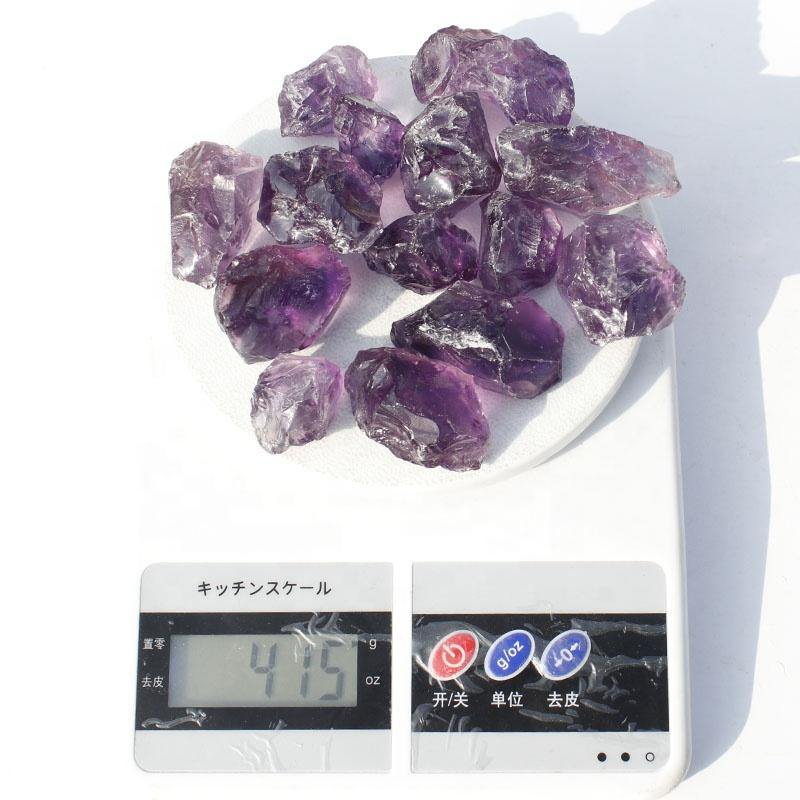 Rough Brazil Amethyst Crystal For Jewelry Making Wholesale - Image 5