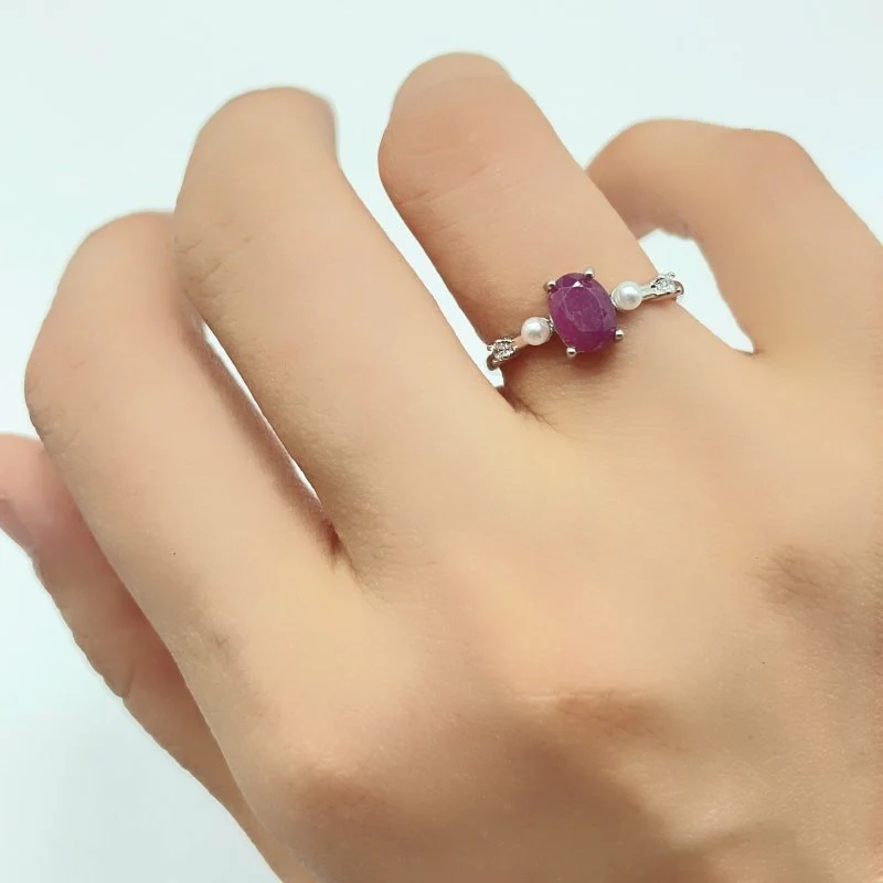 Ruby Ring Cut Faceted Stone Wholesale - Image 2