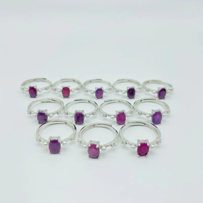 Ruby Ring Cut Faceted Stone Wholesale - Image 5